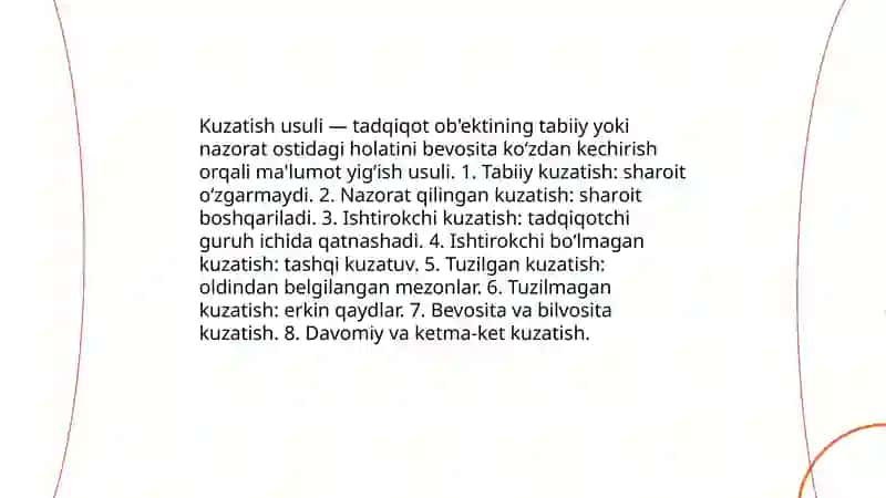 Ilmiy tadqiqotlar olib borishning asosiy usullari 3
