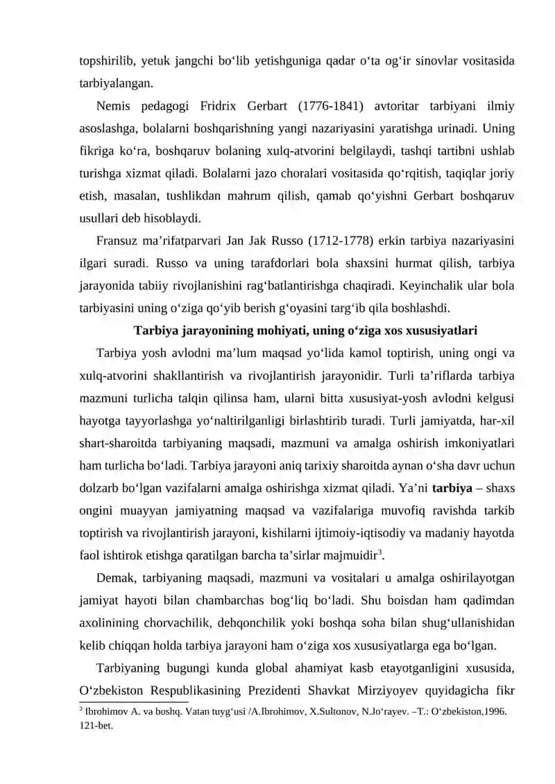 Tarbiya nazariyasi va tarbiya turlari 3
