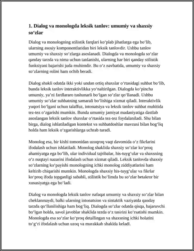 DIALOG VA MONOLOG SHAKLLARINING STILISTIK FARQLARI 3