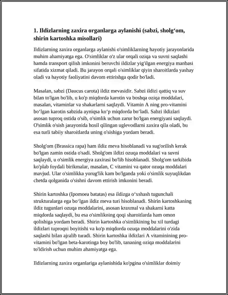 ILDIZ, POYA, BARG METAMARFOZI 3