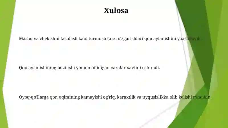 Qon aylanishining buzilishi 3
