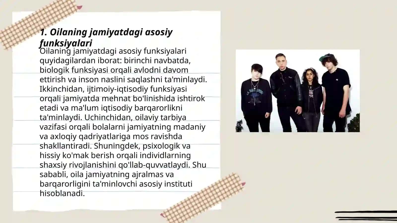 Oila va ung asosiy funksiyalari 3