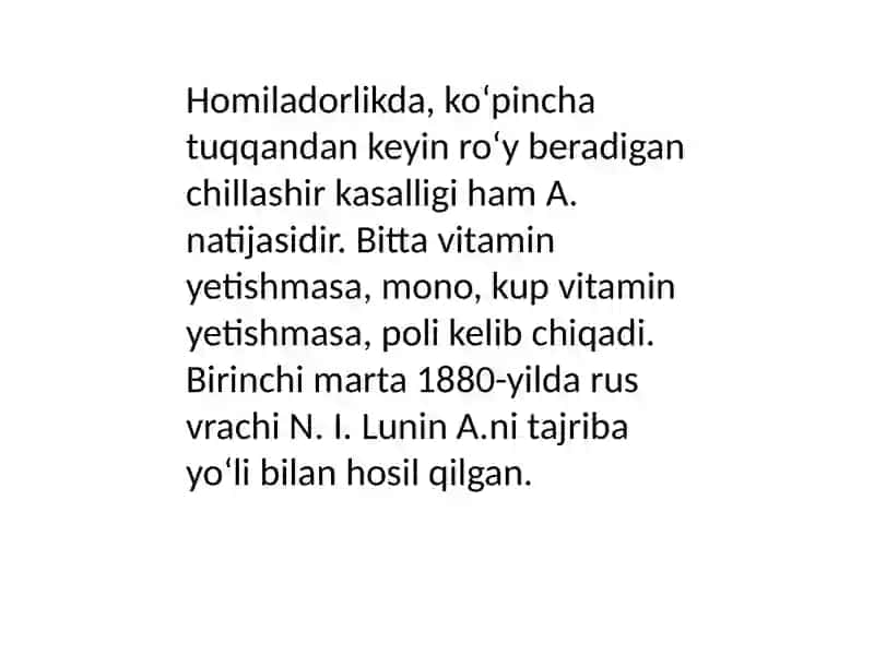 Avitaminoz 3