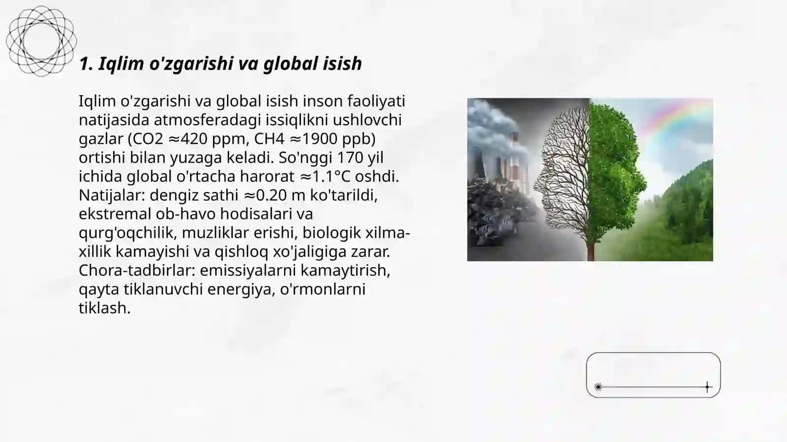 Global ekologik muamolar 3