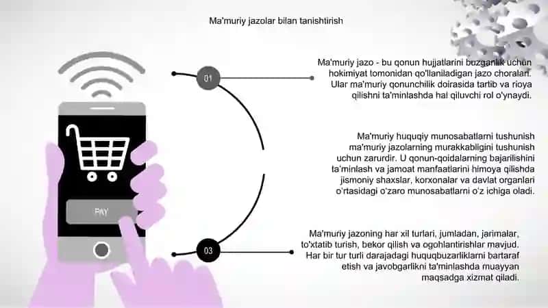 Ma'muriy jazo choralari va turlari. 3