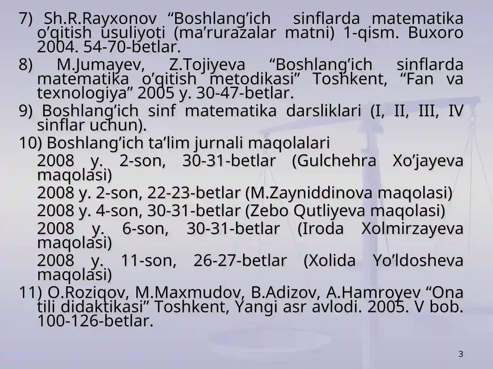 O’qitish metodlari va ularning tasnifi 3