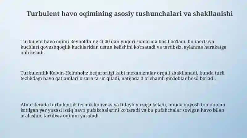Tolali havo oqimining harakati 3