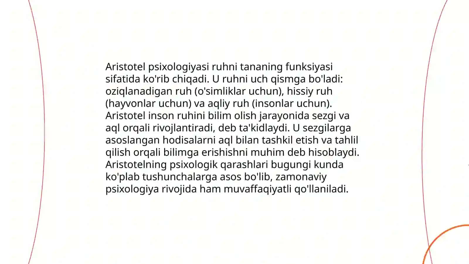 Aristotelning psixologiyaga oid qarashlari 3