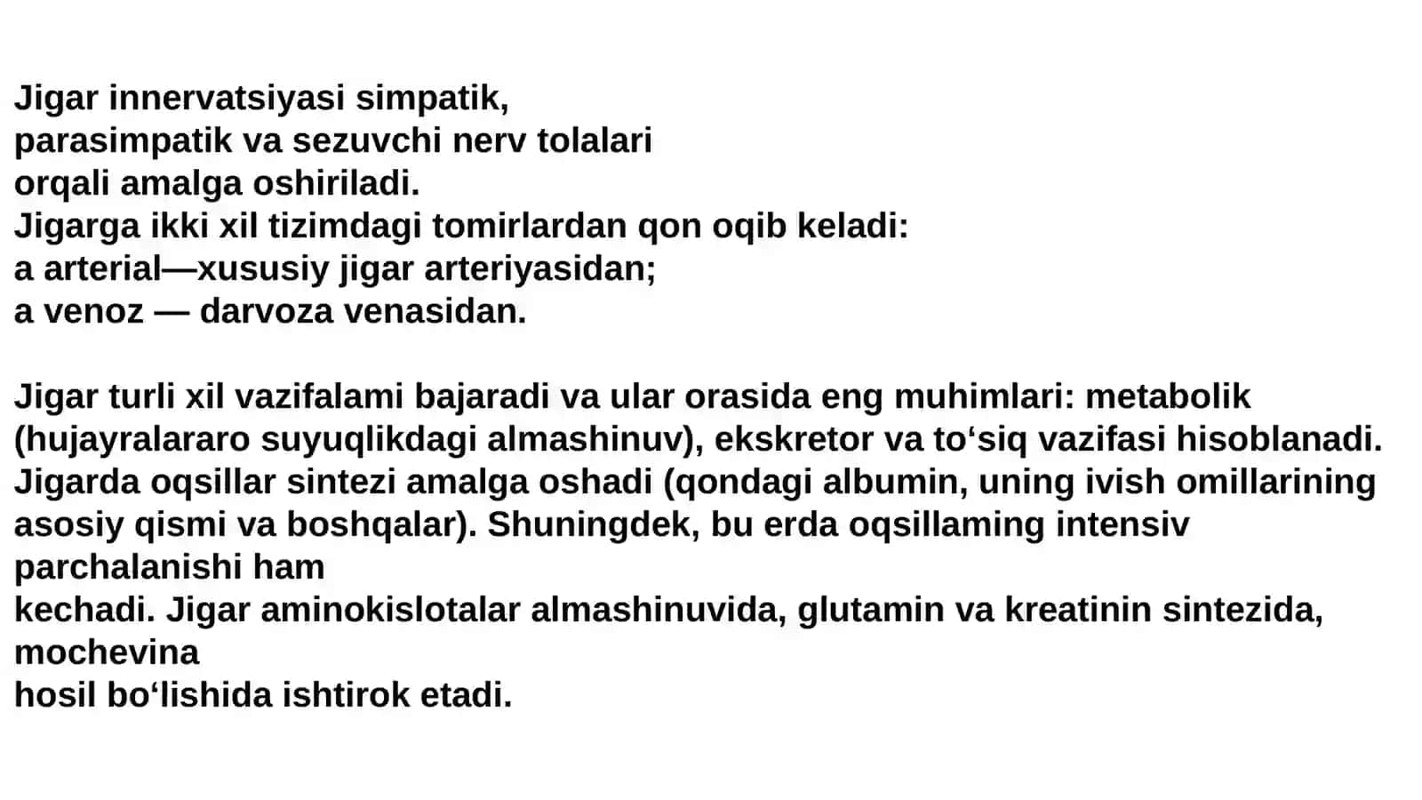 Jigar va o‘t yo‘llari 3