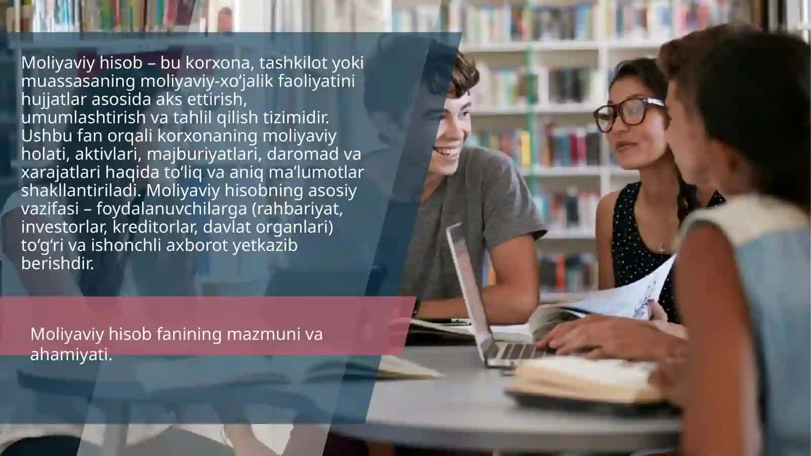 Moliyaviy hisos asoslari fanining predmeti va usullari 3