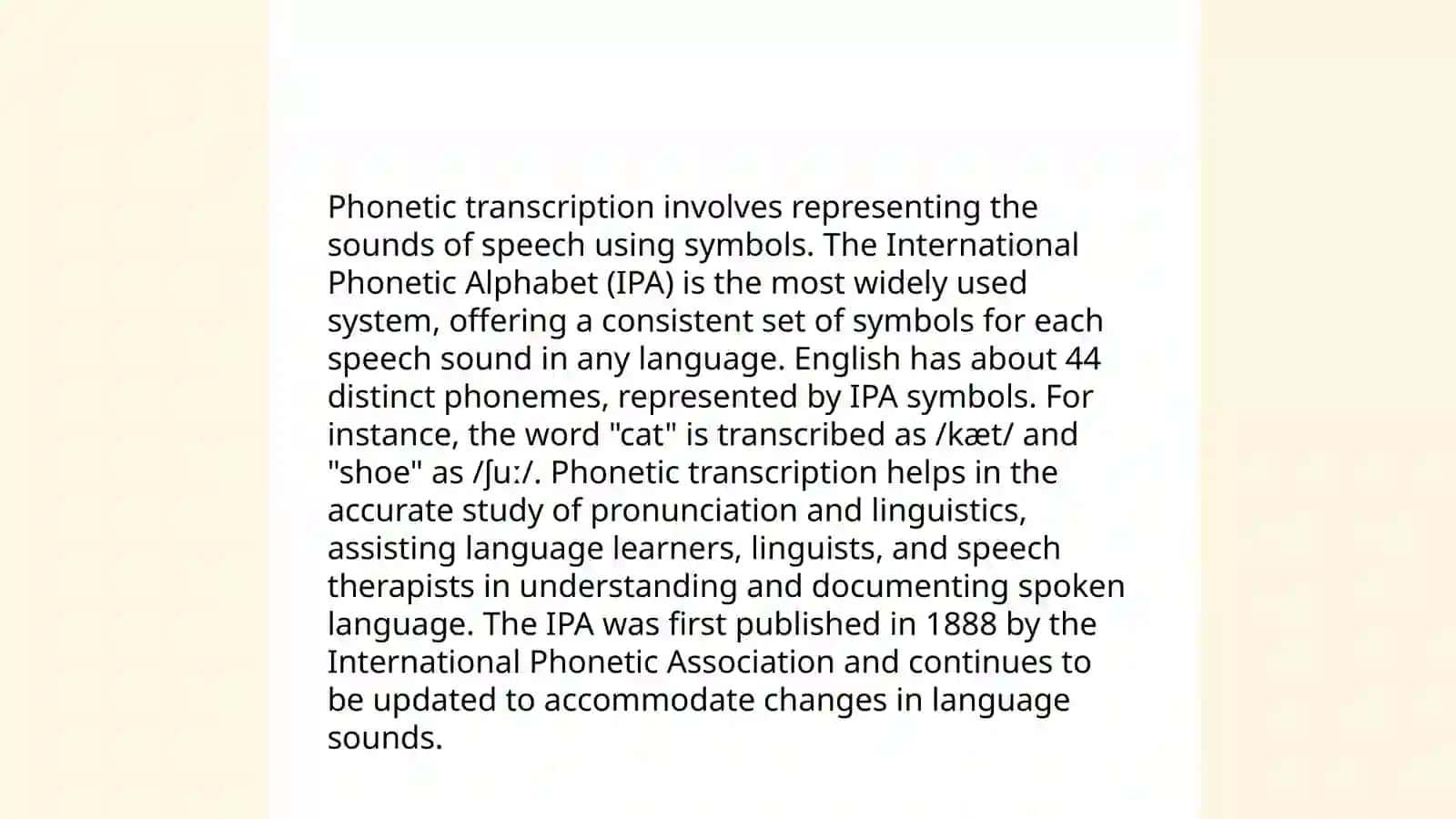 Speech style and articulation 3