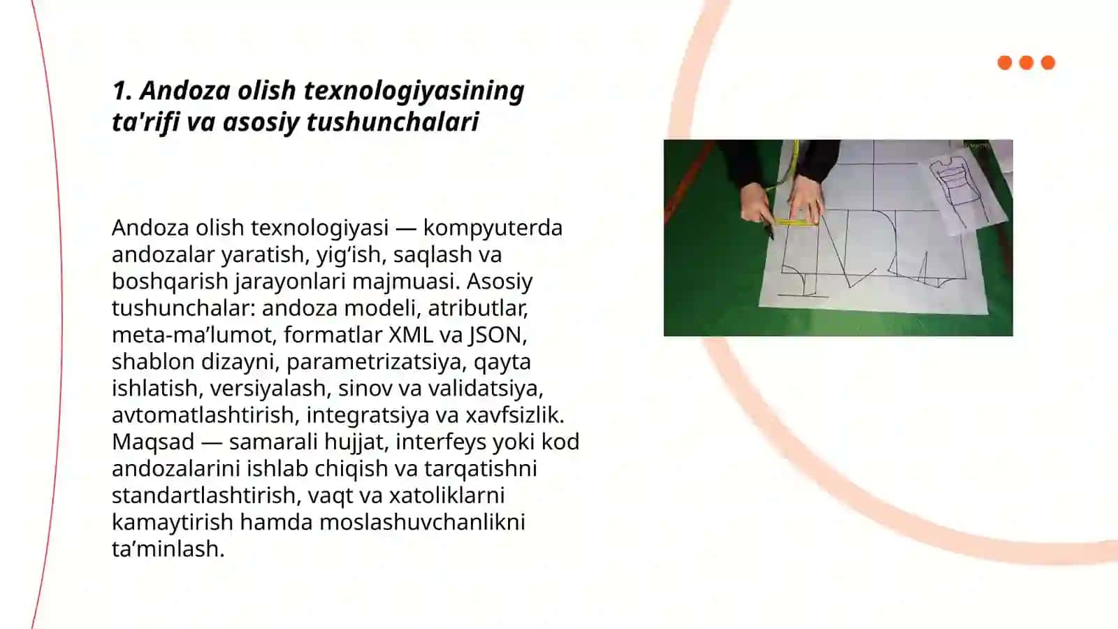 Andoza olish texnologiyasi kompyuterda 3