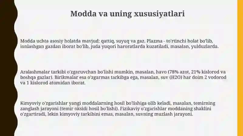 Moddalar almashinuvi va uning asoslari 3