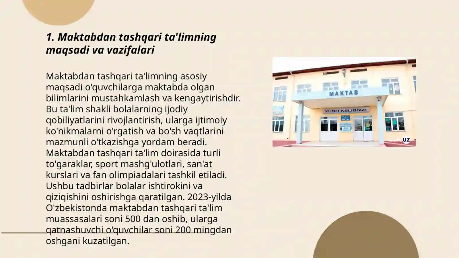 Maktabdan tashqari talim 3