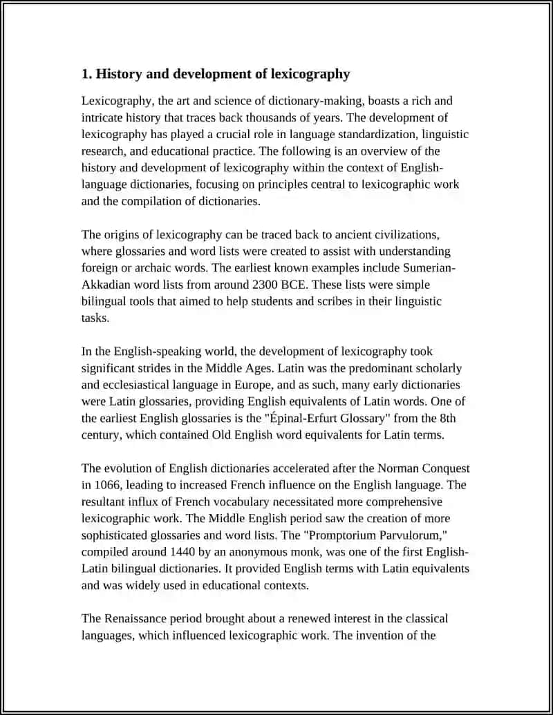 Principles of Lexicographic Work and Compilation of Dictionaries 3