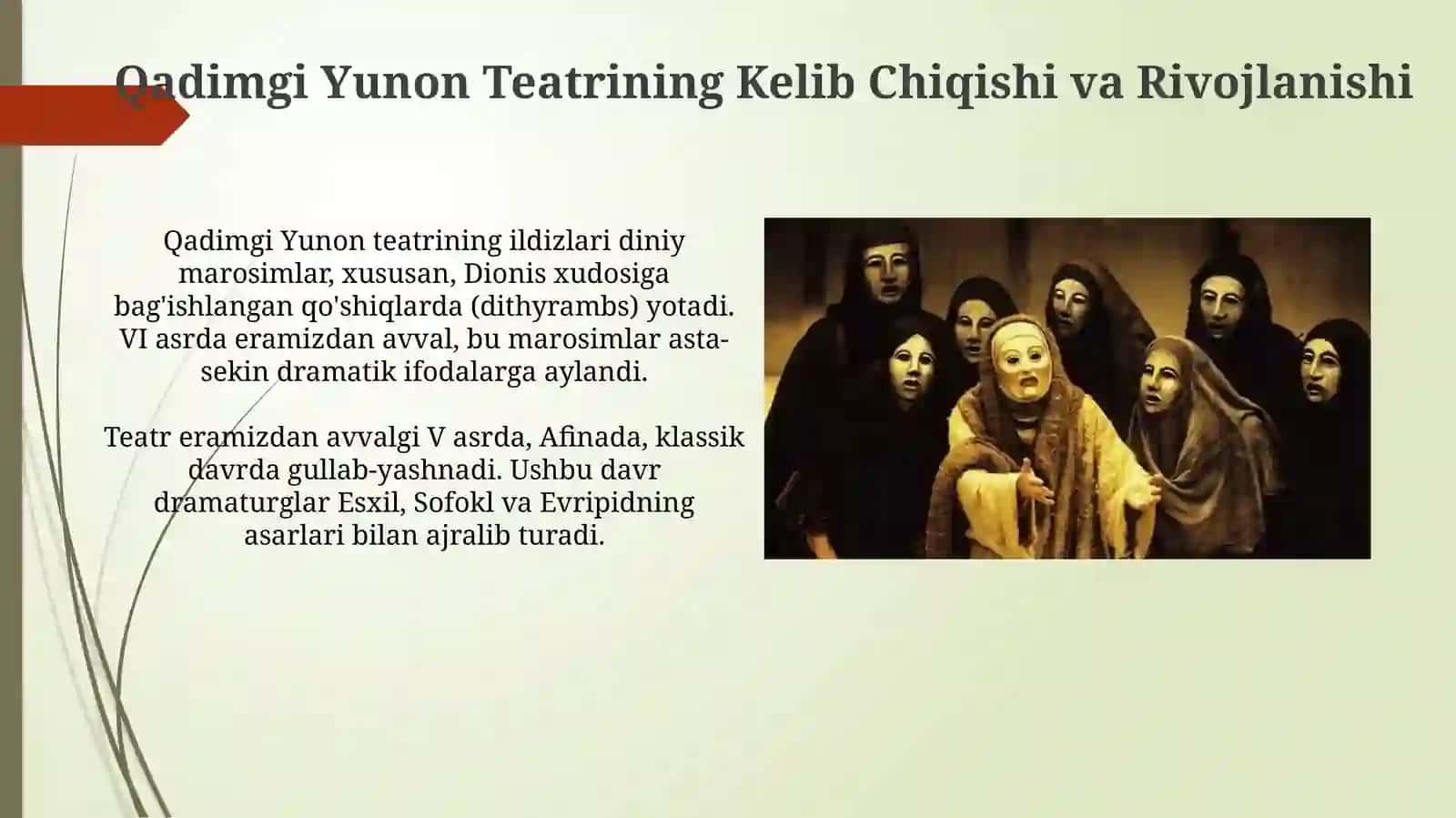 Qadimgi Yunoniston teatr 3