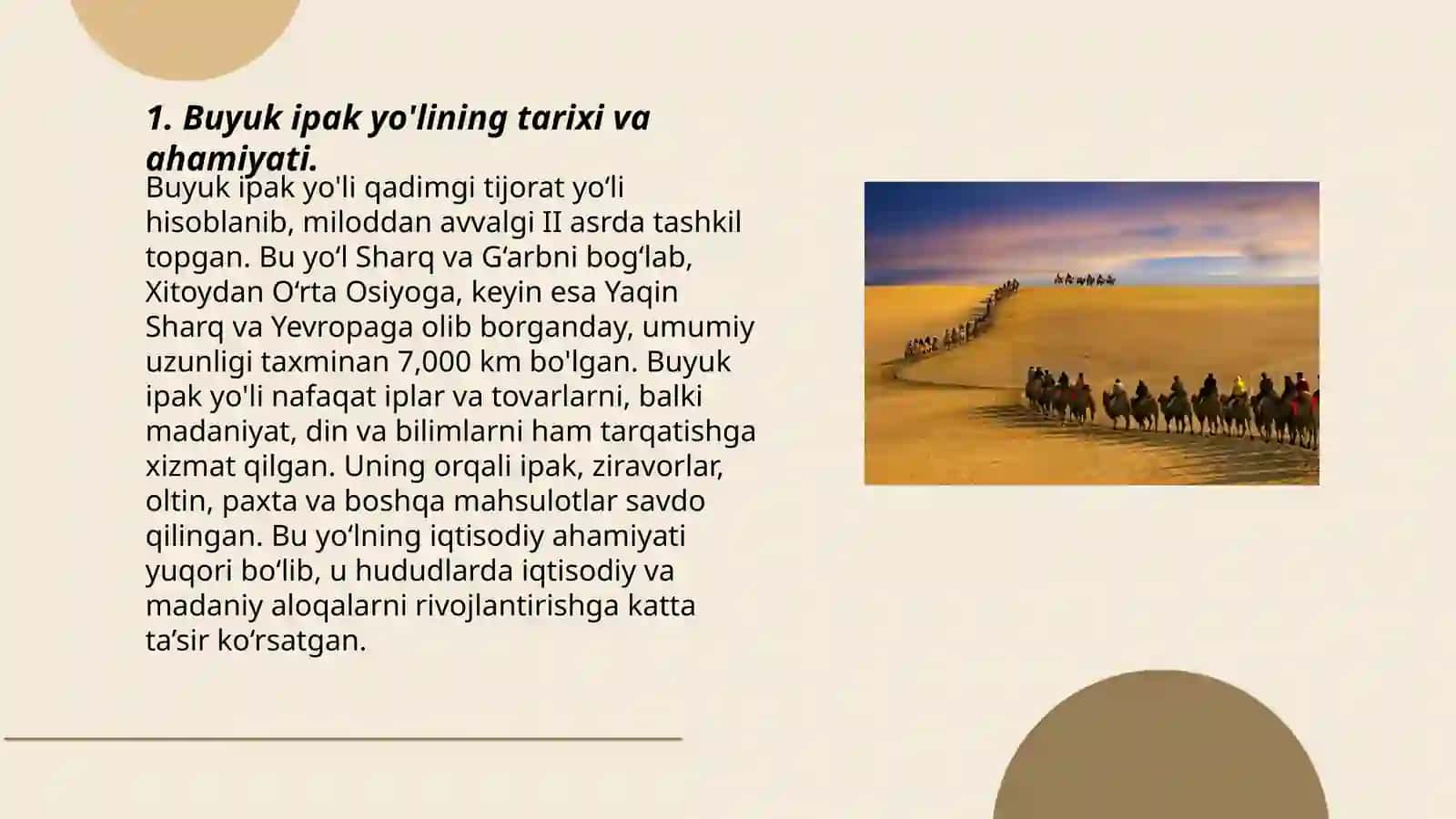 Buyuk ipak yo'li. O'zbek xalqining etnik shakllanishi 3