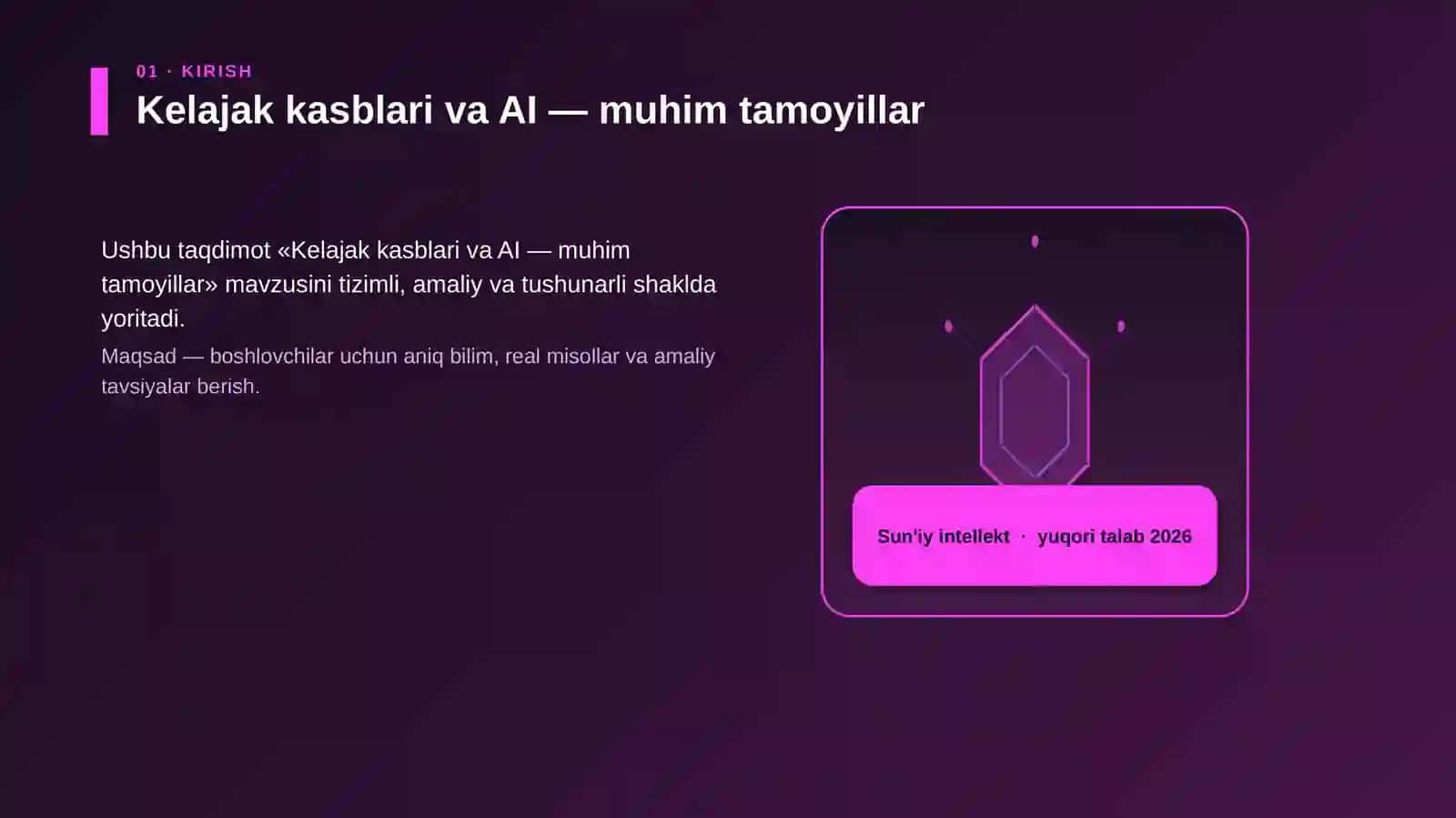 Kelajak kasblari va AI — muhim tamoyillar 3