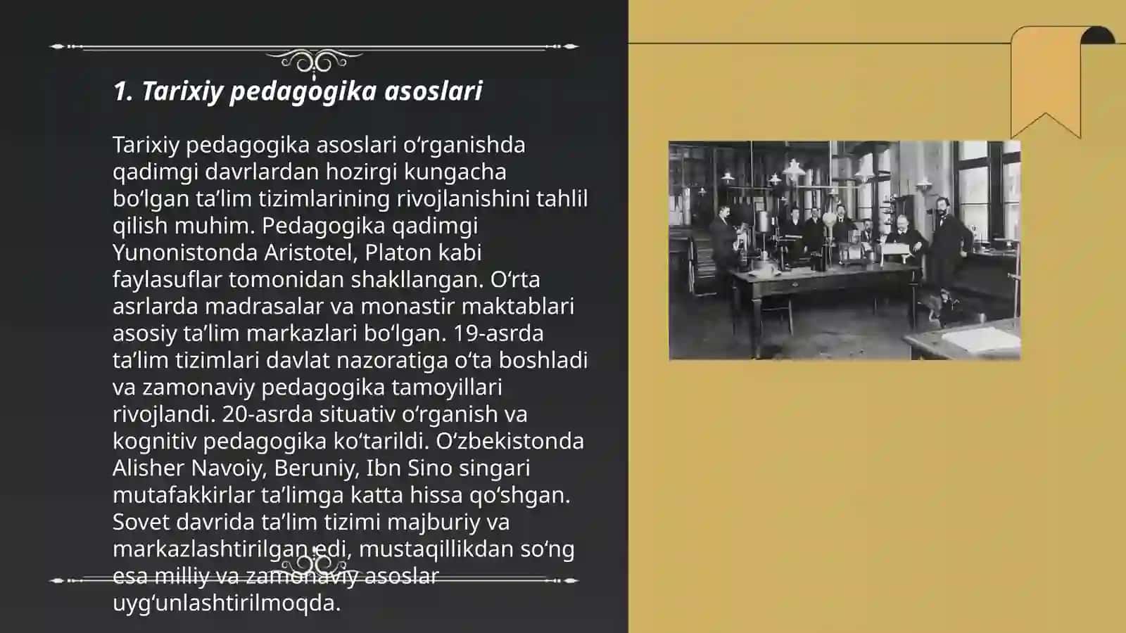Pedagogika tarixi fanining maqsad va vazifalari 3