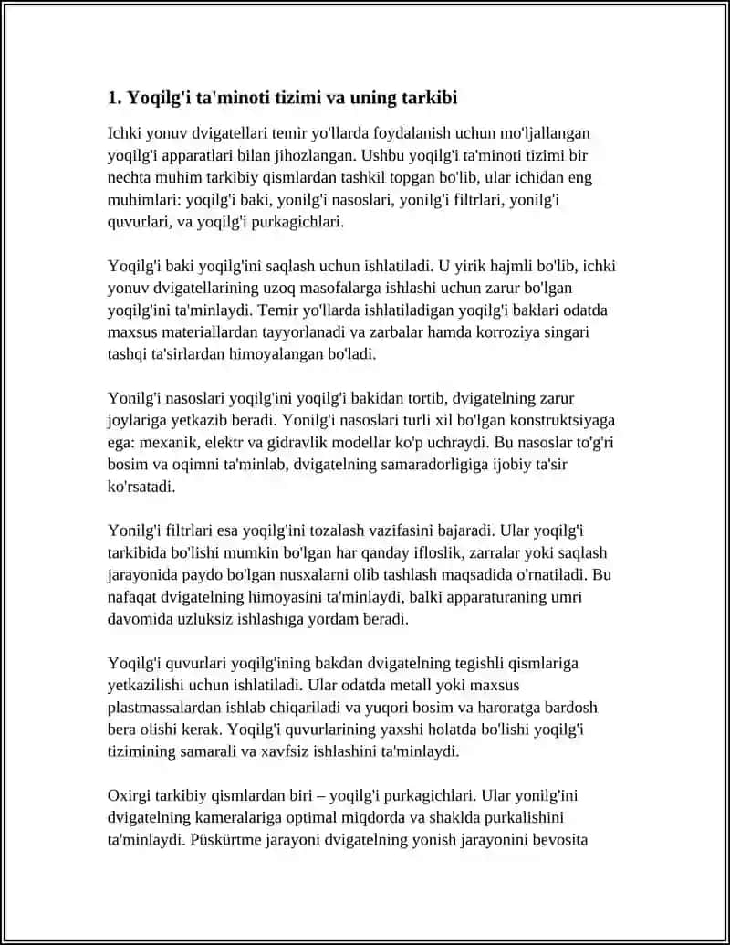 Yoqilg'i apparatlari 3