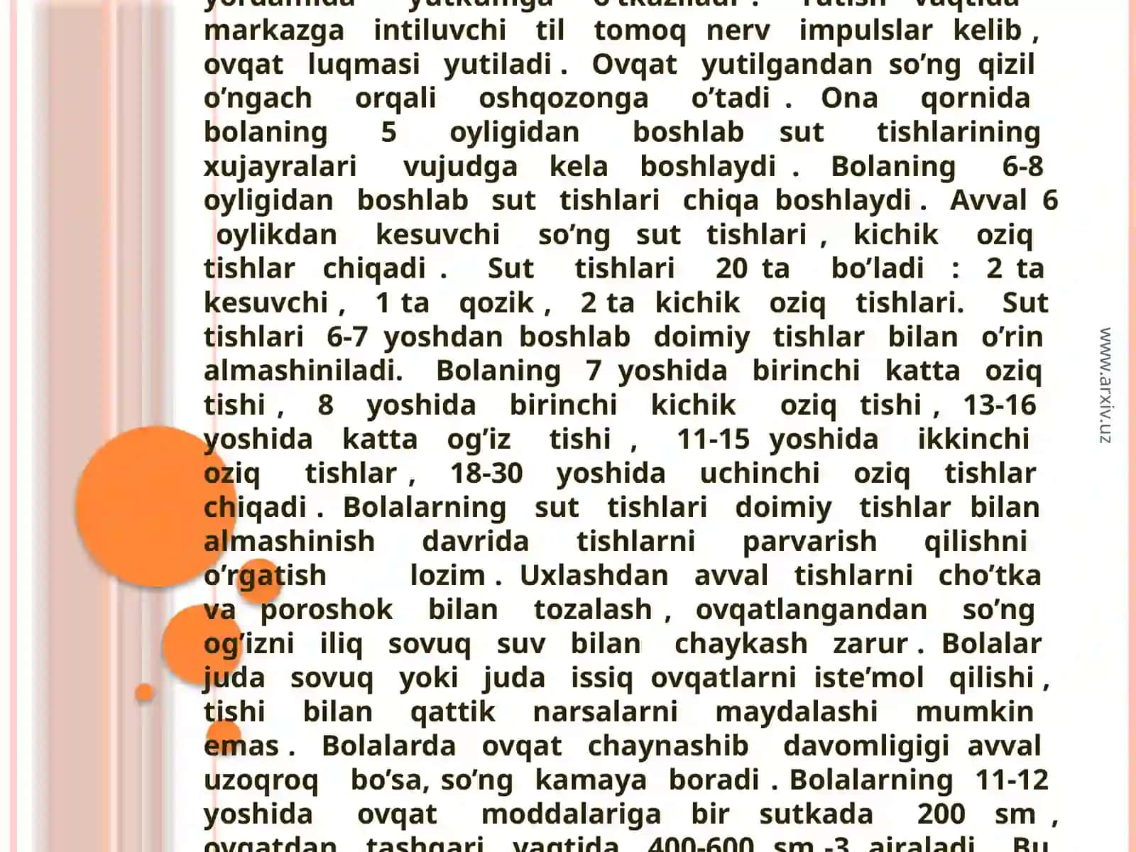 Ovqatlanish gigienasi 3