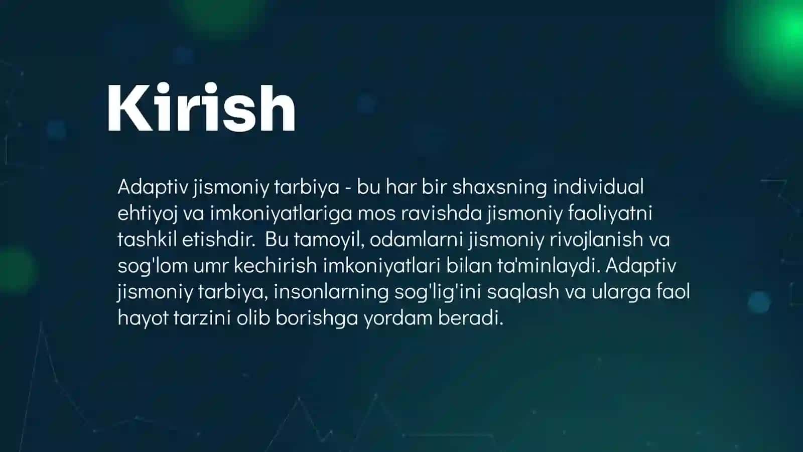Adaptiv jismoniy tarbiya dasturlari 3