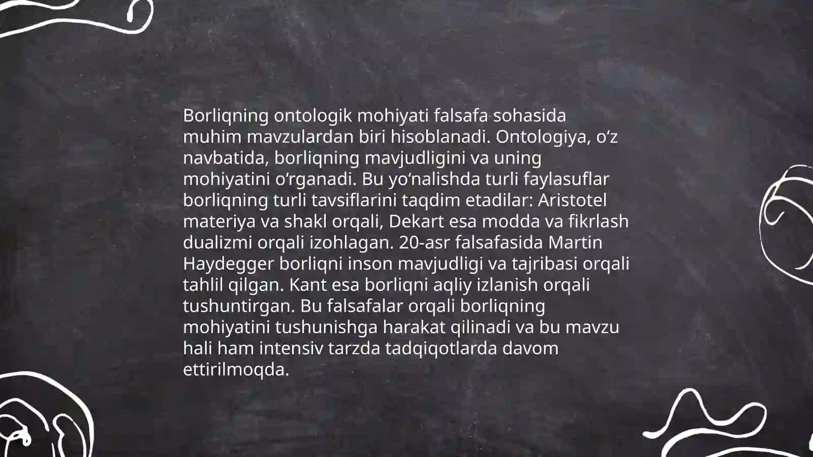 Borliqning ontologik mohiyati 3