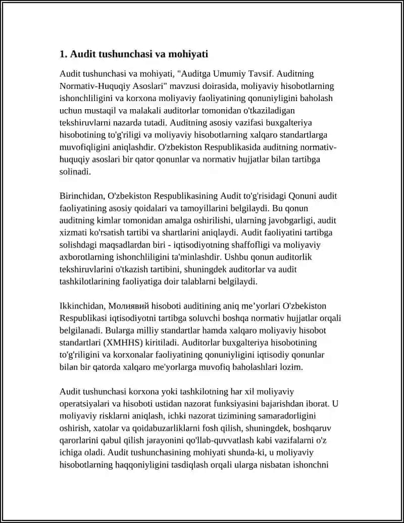 AUDITNING NORMATIV-HUQUQIY ASOSLARI 3