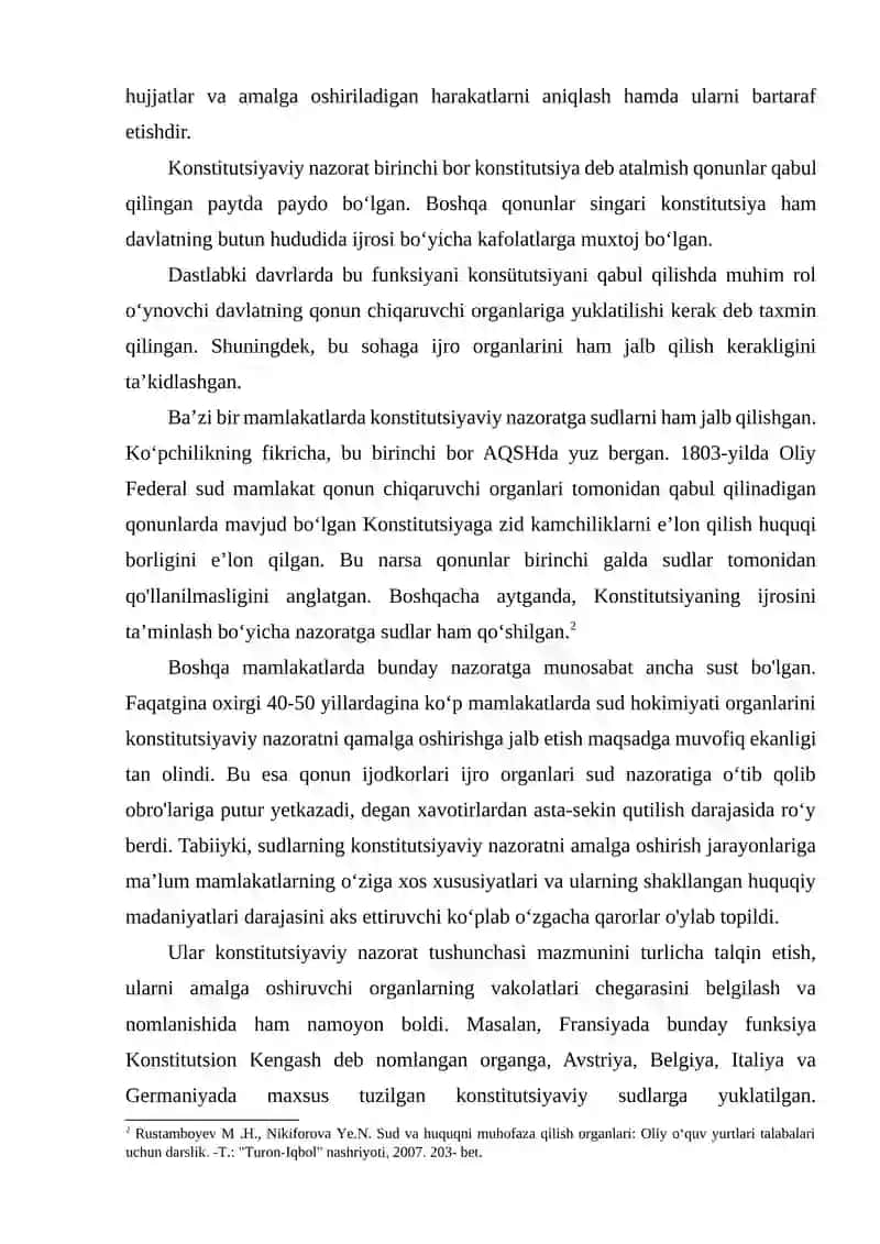 Konstitutsiyaviy nazorat organlarini shakllantirish tartibi 3