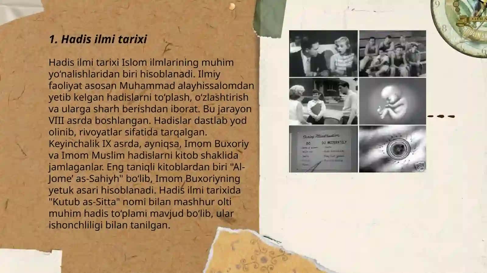 Hadis ilmi va uning tarbiyaviy ahamiyati 3