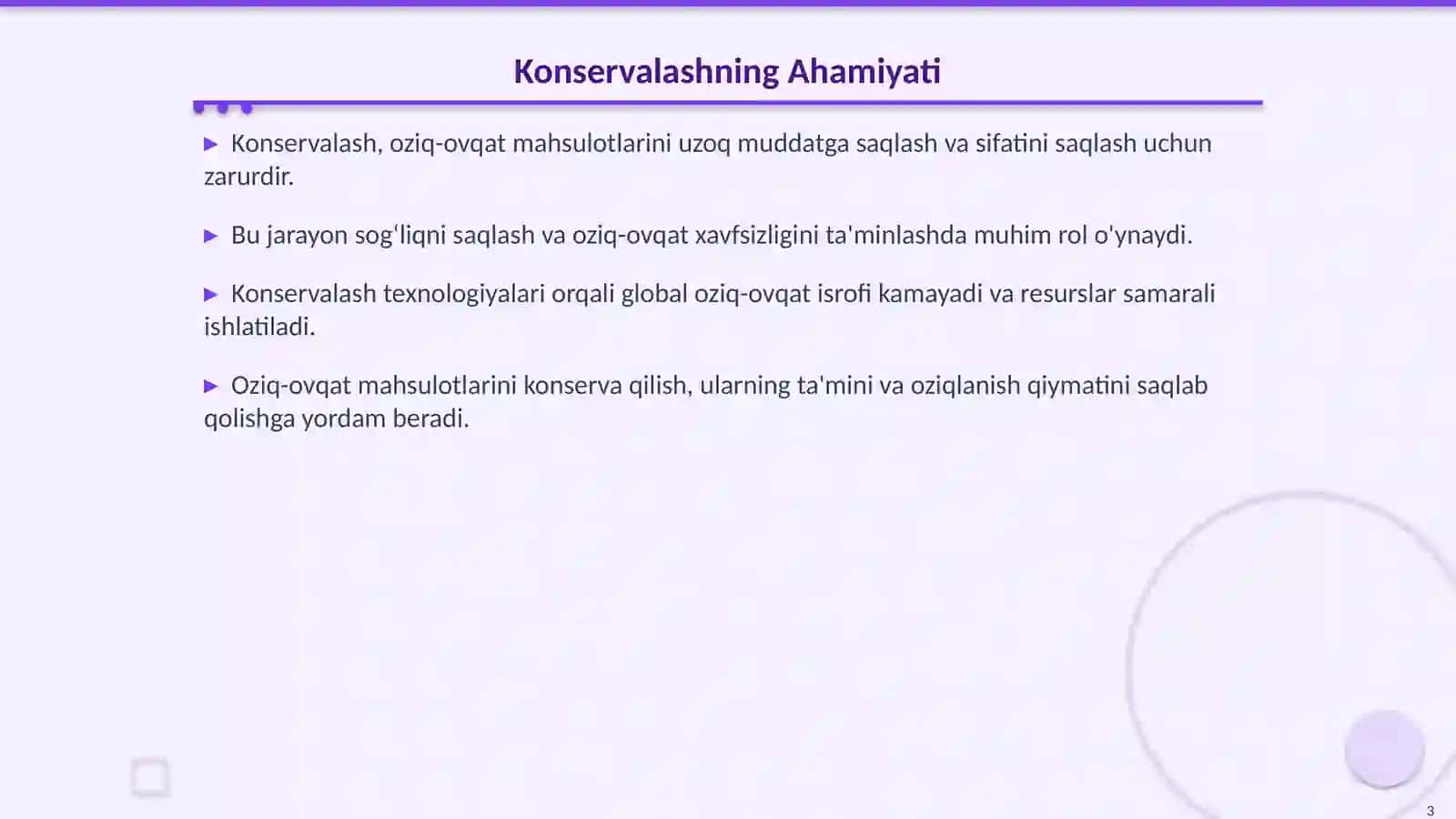 Konservalashda Qoʻllaniladigan Materiallar 3