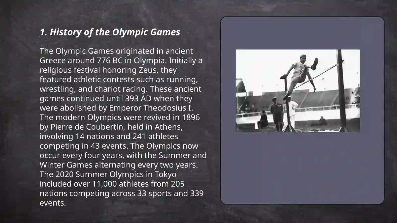 The Olympic Games 3