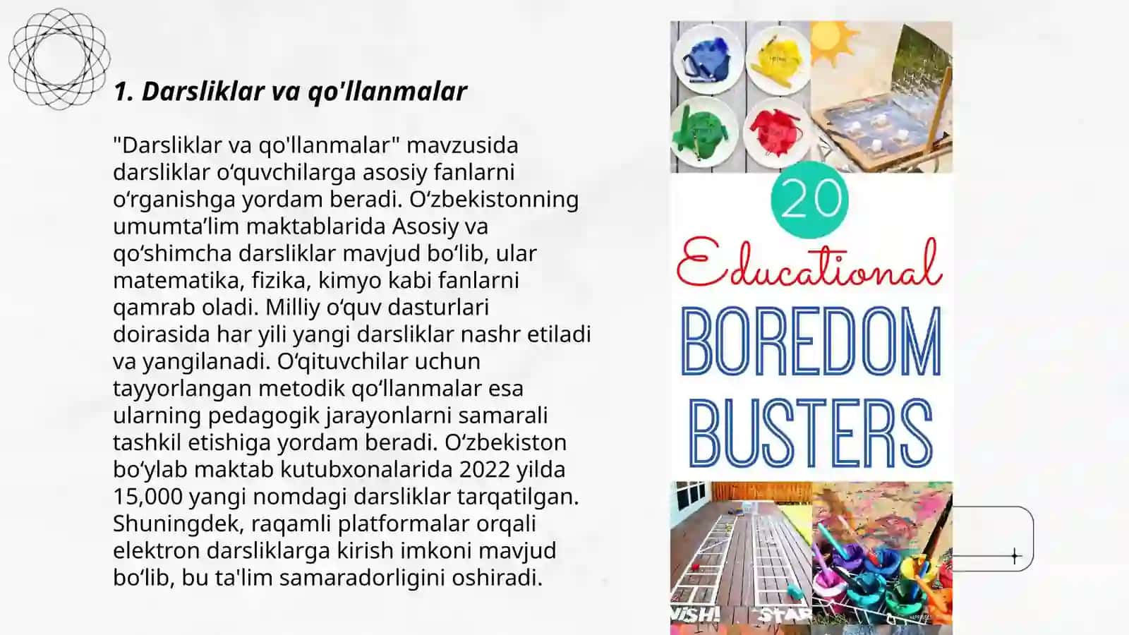 Darsliklar va qo'llanmalar 3