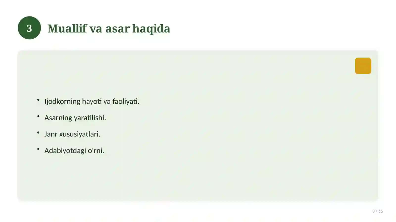 Abdulhamid Cho'lpon hikoyalari tahlili 3