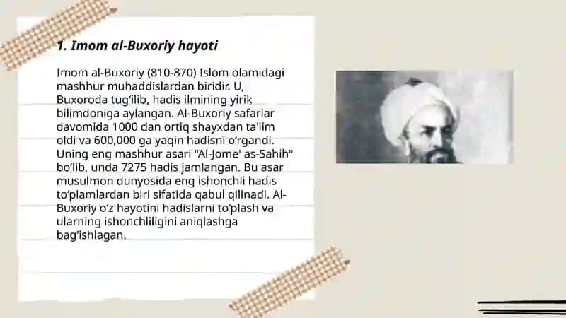 Imom al-Buxoriy asarlari 3