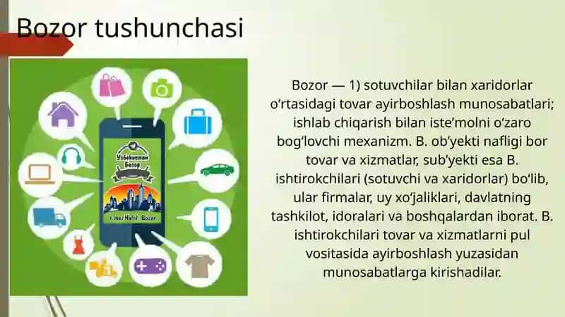 Bozor tushunchasi 3