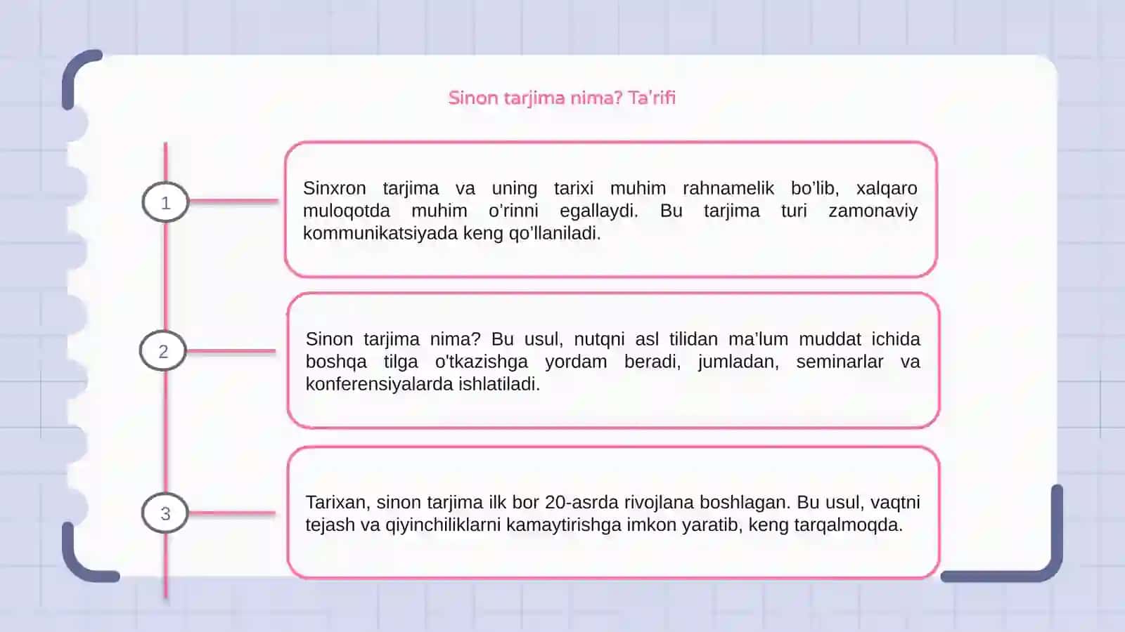 Sinxron tarjima va uning tarixi 3