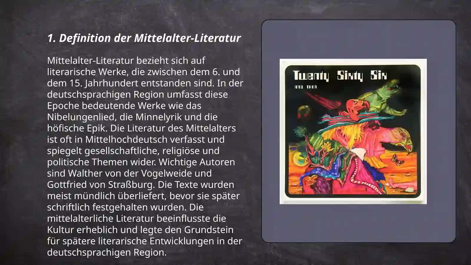 Mittelalter - Literaturepoche Merkmale, Autoren & Werke 3