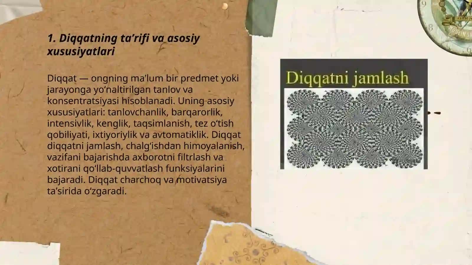 Diqqat haqida umumiy maʼlumot 3