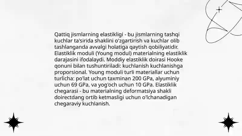 Qattiq jismlarning mexanik xossalari 3