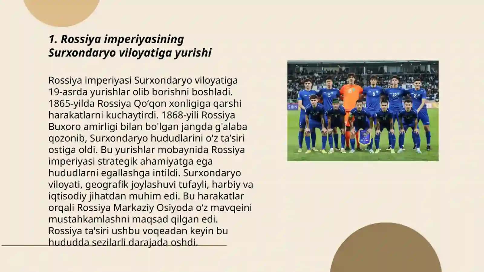 Rossiya imperiyasining O'rta Osiyoga harbiy yurishlari 3