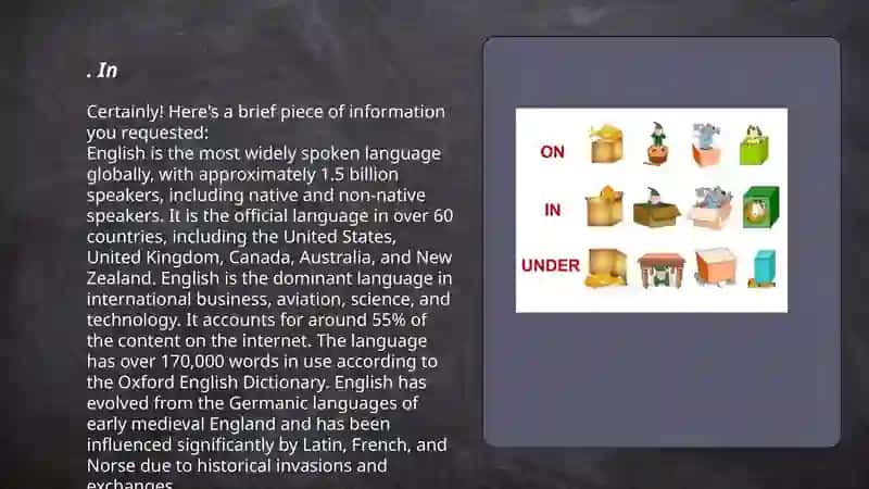 Preposition of place 3