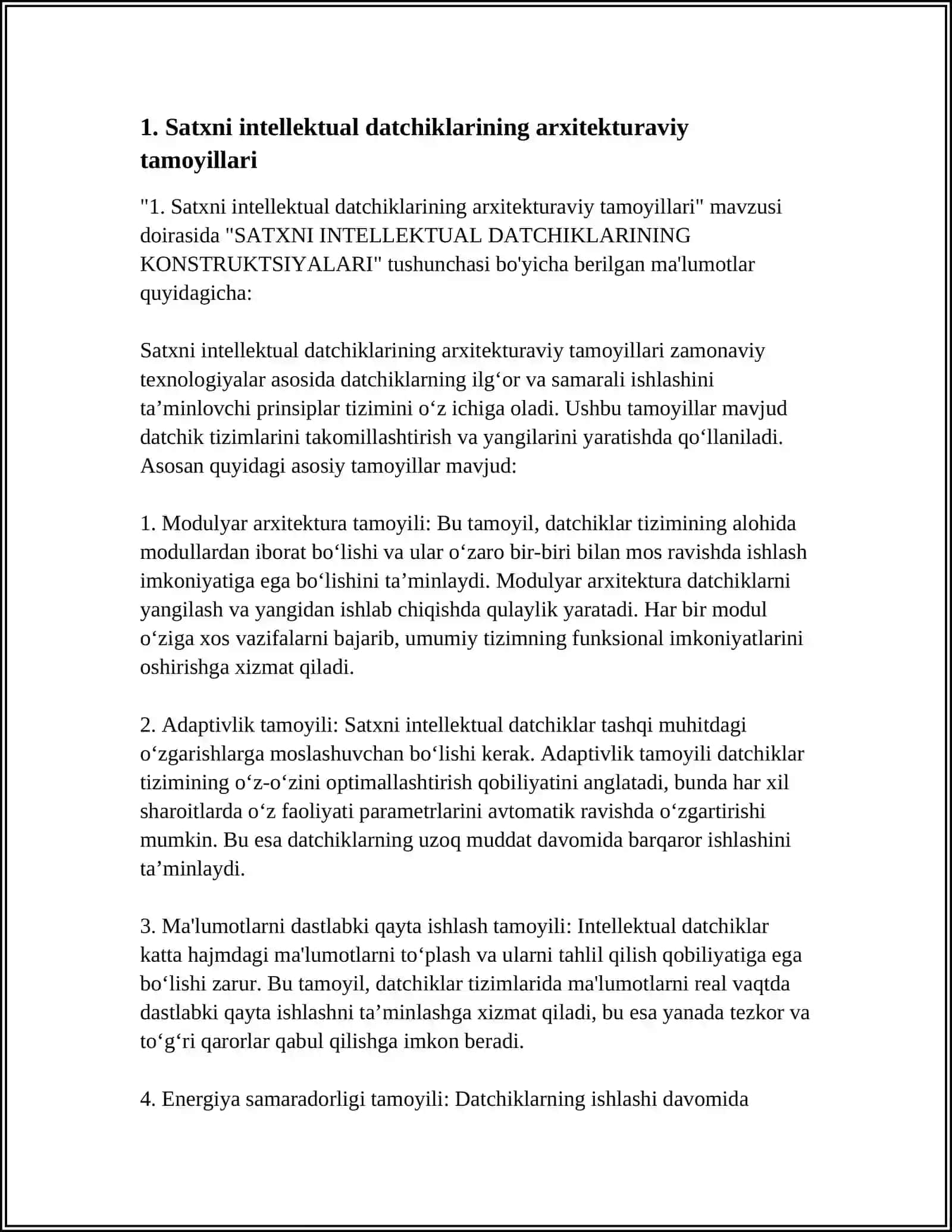 SATXNI INTELLEKTUAL DATCHIKLARINING KONSTRUKTSIYALARI 3