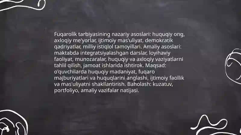 Fuqarolik tarbiyasi 3