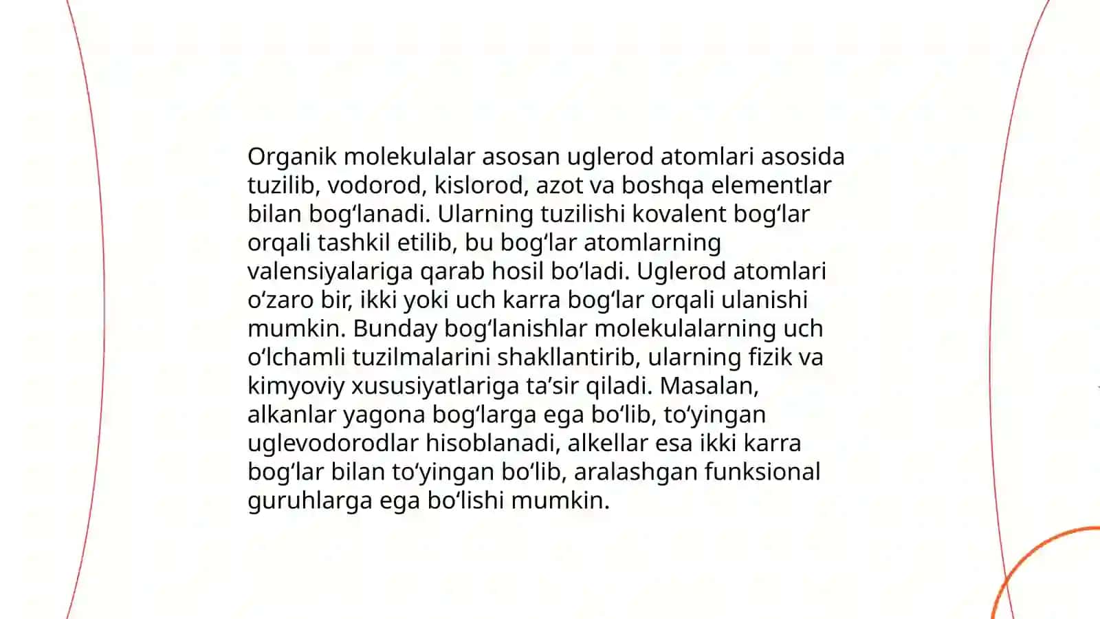 Organik kimyo asoslari 3