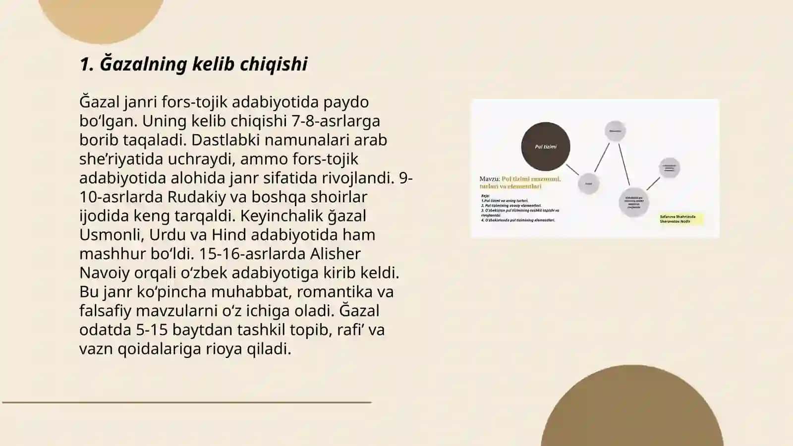 Ğazal va uning turlari 3
