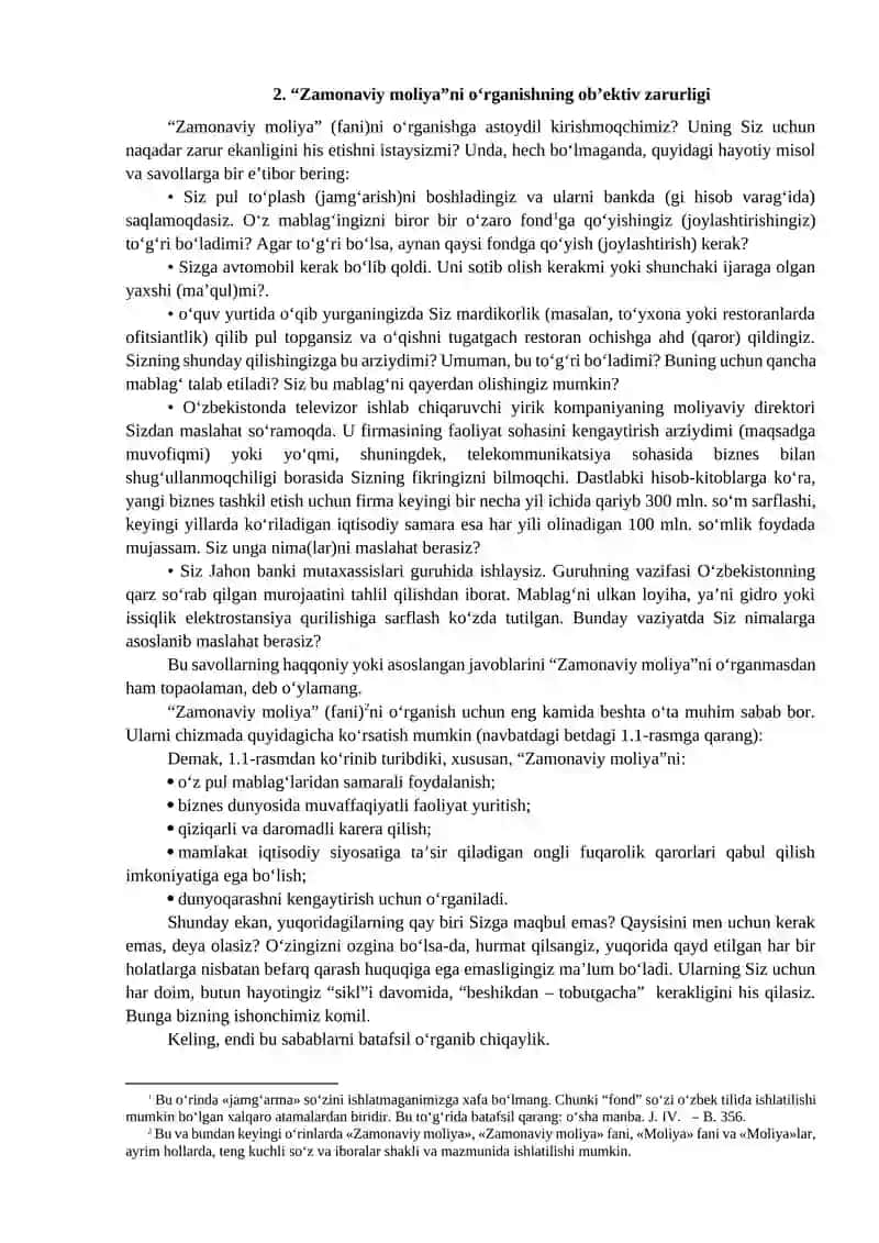 1-MODUL. MOLIYANING FUNDAMENTAL (TUB) ASOSLARI 3