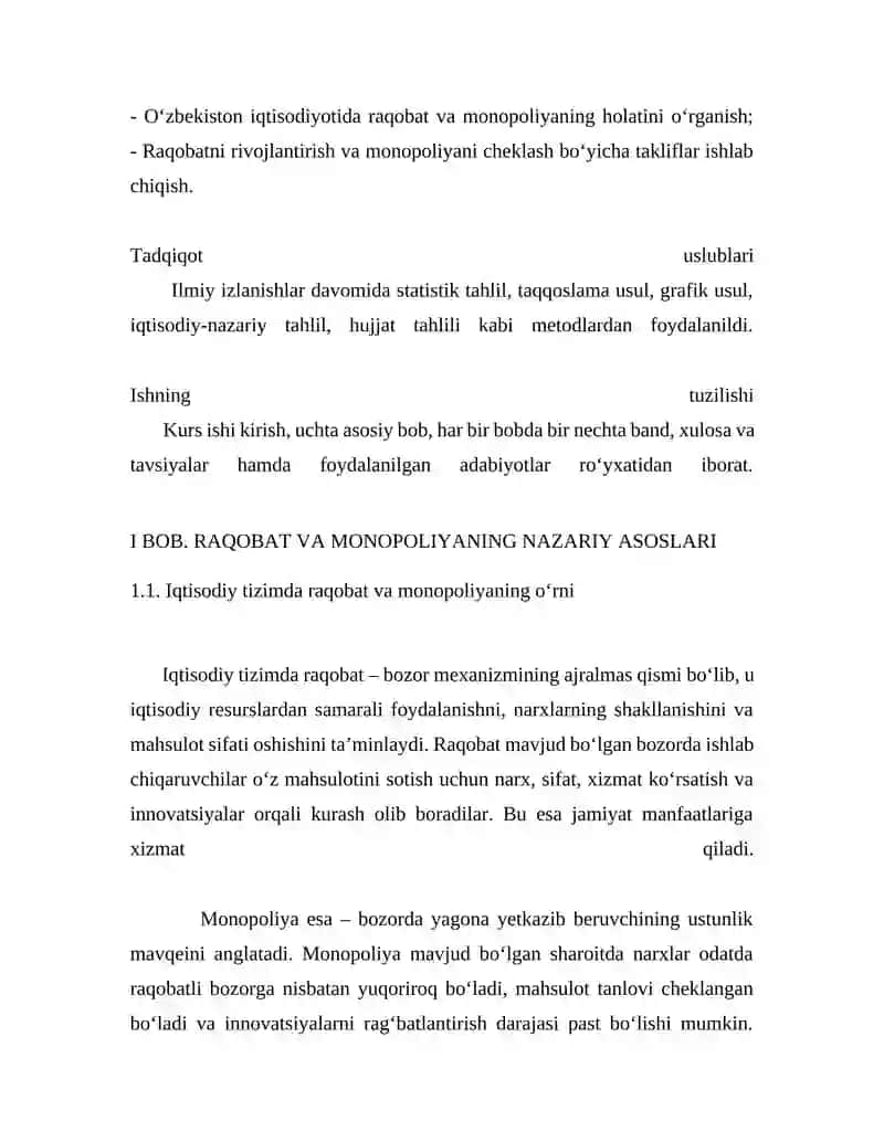 RAQOBAT VA MONOPOLIYANING IQTISODIY TAHLILI 3