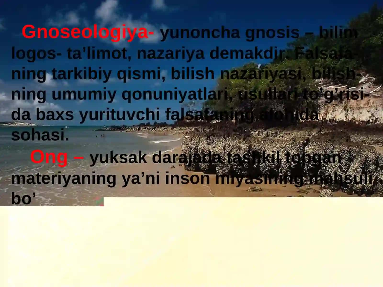 Falsafa fanidan ishlagan taqdimoti 3
