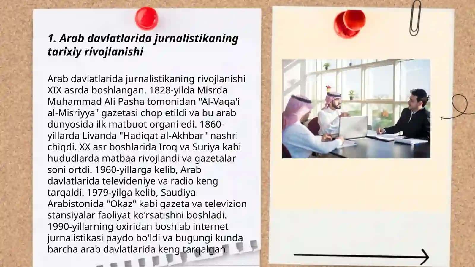 Arab davlatlarida jurnalistika taraqqiyoti 3